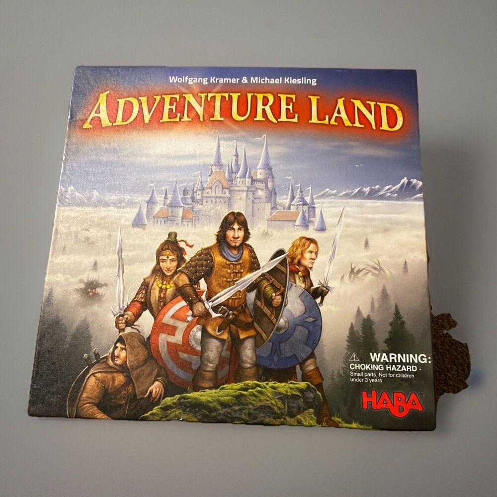 HABA Adventure Land Strategy Board Game (Made in Germany) - Excellent Condition